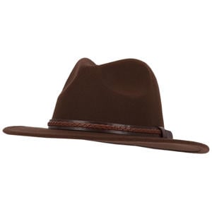 cowboyhoed donkerbruin