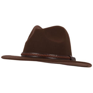 cowboyhoed donkerbruin