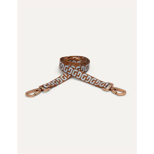 Dogguo Hondenriem (2x200)-S-DG-LEASH-BROWN/BLUE afbeelding