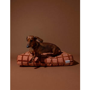 Hondenkussen CHECK-BED-MOCHA/BROWN-XL