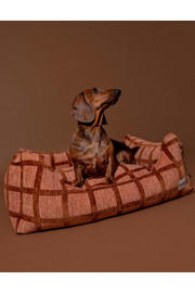 thumbnail: Dogguo Hondenmand CHECK-SOFA-MOCHA/BROWN-L
