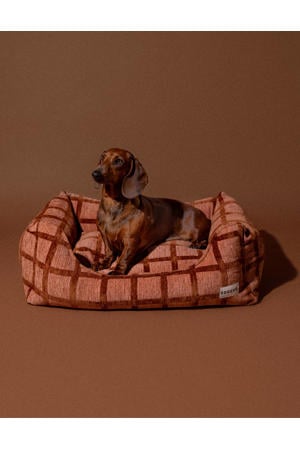 Hondenmand CHECK-SOFA-MOCHA/BROWN-L