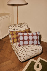thumbnail: Dogguo Sierkussen DOT-CUSHION-BROWN/GREEN (60X40 cm)