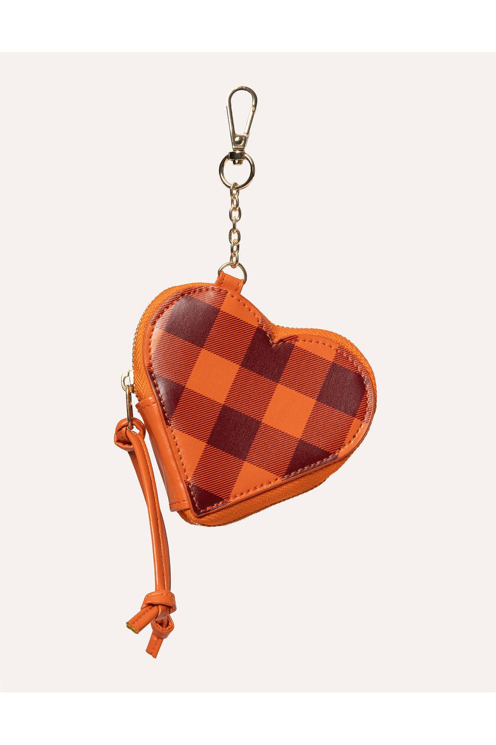 Dogguo Honden poepzakhouder HEART-POOPBAGHOLDER-BROWN/ORANGE
