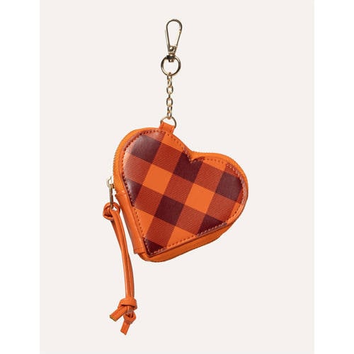 Dogguo Honden poepzakhouder HEART-POOPBAGHOLDER-BROWN/ORANGE afbeelding