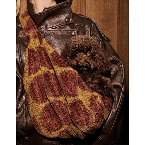 Dogguo Hondentas / kattentas DOT-CARRIER-BROWN/GREEN afbeelding