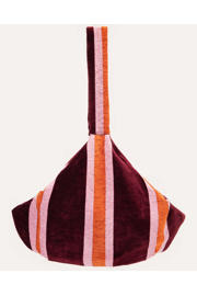 thumbnail: Dogguo Hondentas / kattentas STRIPE-CARRIER-BORDEAUX/ORANGE/PINK