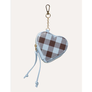 Honden poepzakhouder HEART-POOPBAGHOLDER-BROWN/BLUE