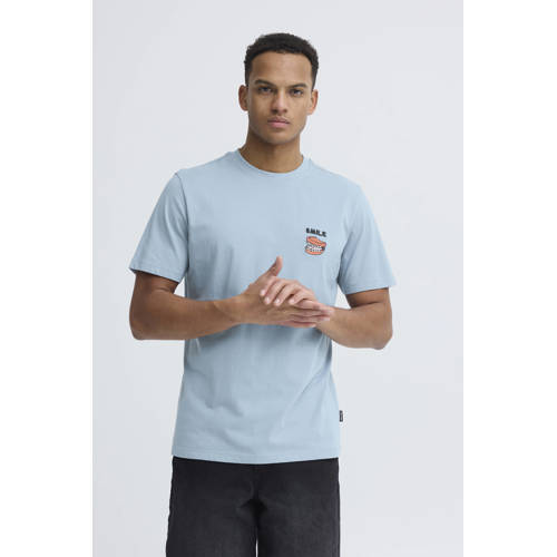 Blend regular T-shirt lichtblauw afbeelding