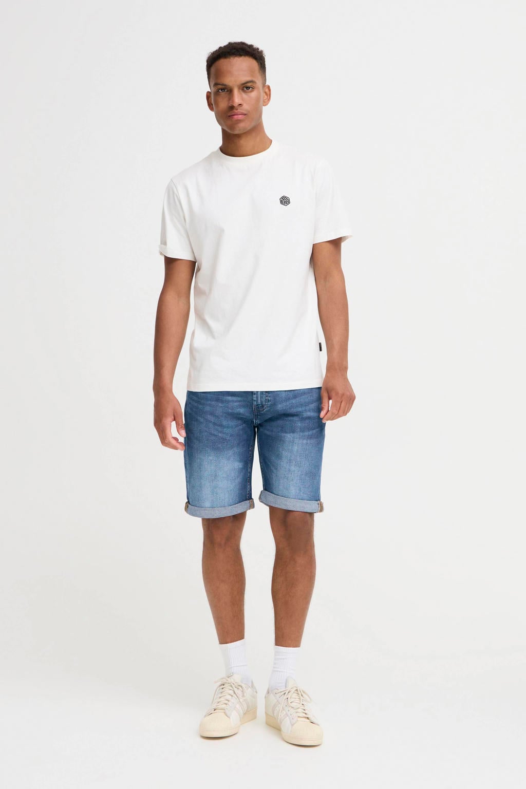 Blend BHTWISTER denim regular short Denim middle blue