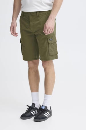 regular fit cargo short - mosgroen