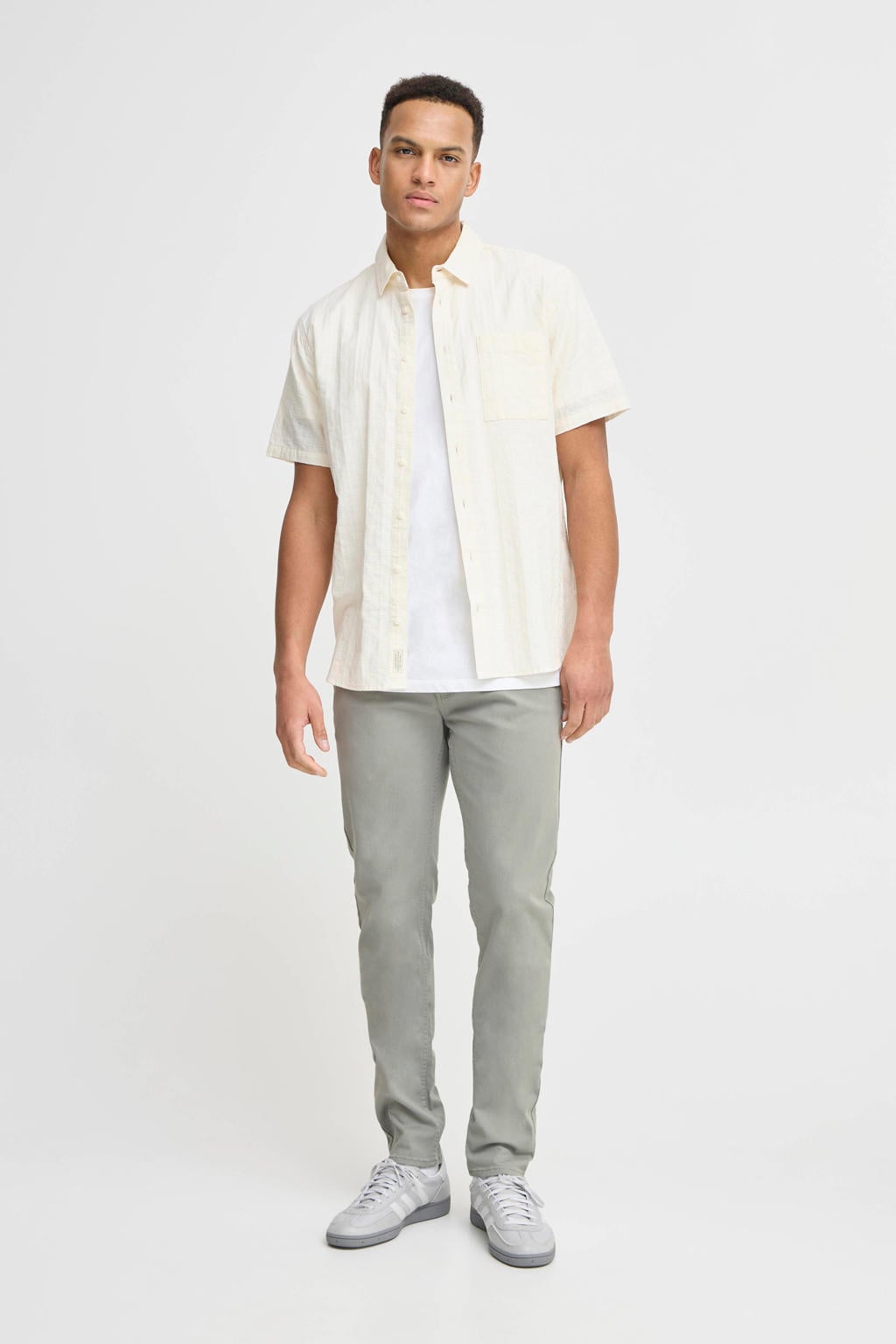 Blend BHNATAN slim chino grijs