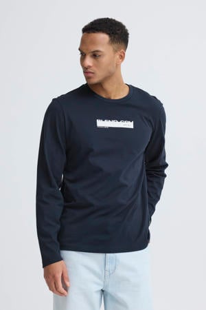 longsleeve donkerblauw