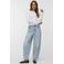 VERO MODA high waist barrel jeans
