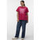 VERO MODA CURVE T-shirt roze