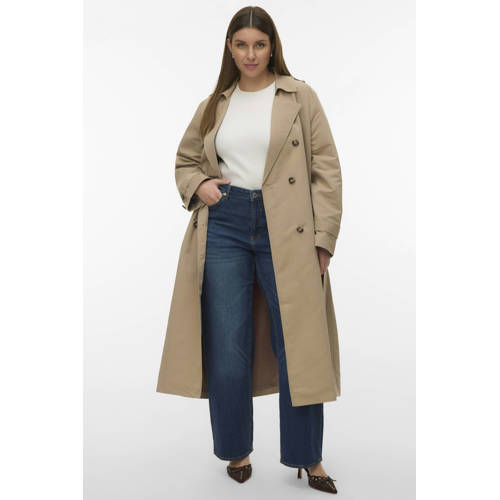 VERO MODA CURVE trenchcoat beige afbeelding