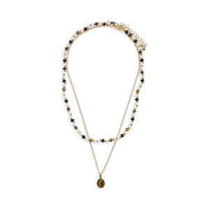 ketting PCBELLIS - goudkleurig (set van 2)