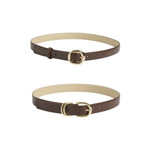 riem PCBIRA - donkerbruin (set van 2)