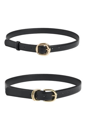 riem PCBIRA - zwart (set van 2)