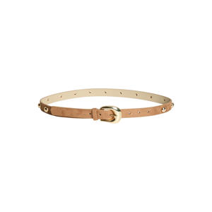 riem PCGESSICA met studs lichtbruin
