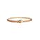 PIECES riem PCGESSICA met studs lichtbruin