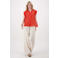 Zusss blousetop koraalrood