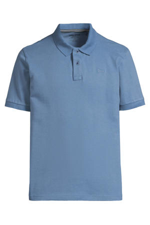 regular polo blauw