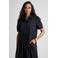 Ruby boxy poplin blouse zwart