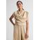 Ruby satijnen top beige