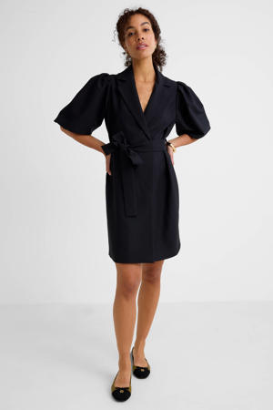 blazer jurk zwart