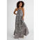 Ruby maxi jurk met all-overprint