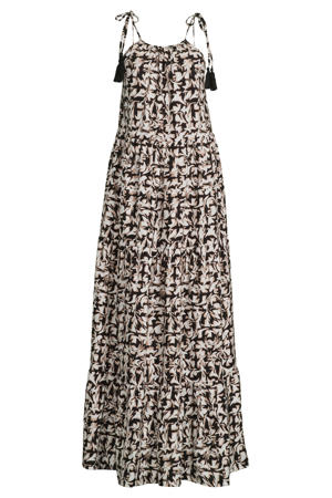 maxi jurk met all-overprint