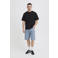 Blend BHBREEZE denim short lichtblauw