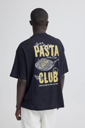 T-shirt donkerblauw