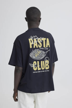 T-shirt donkerblauw