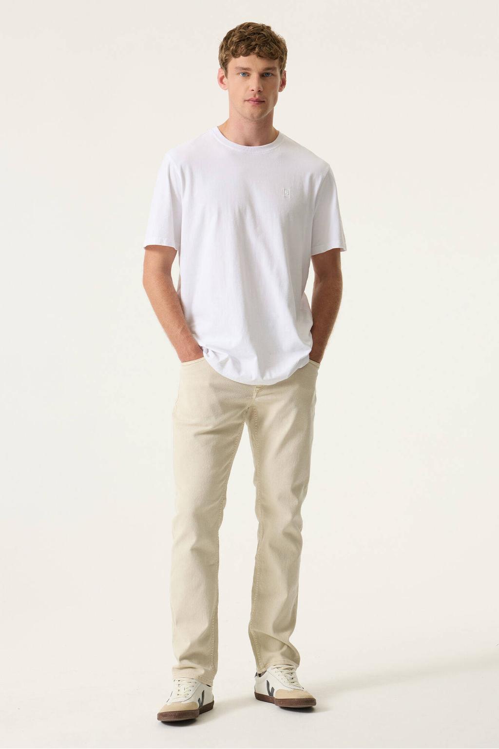 Garcia 611 Russo tapered jeans oatmeal