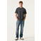 Garcia regular T-shirt donkerblauw