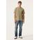 Garcia relaxed T-shirt met backprint groen
