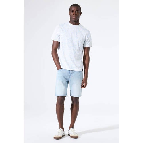 Garcia regular T-shirt lichtblauw afbeelding