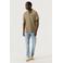 Garcia regular polo met textuur kaki