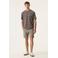Garcia regular T-shirt donkergroen