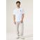 Garcia regular T-shirt met backprint wit