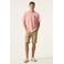 Garcia regular T-shirt met backprint roze