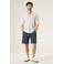 Garcia regular polo beige gebreid