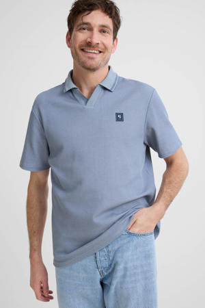polo grijsblauw