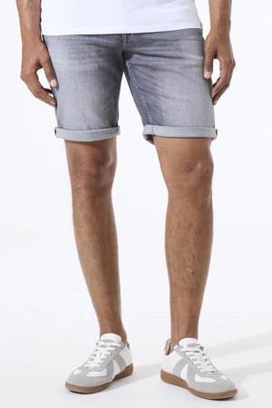 Russo 615 denim regular short grey denim
