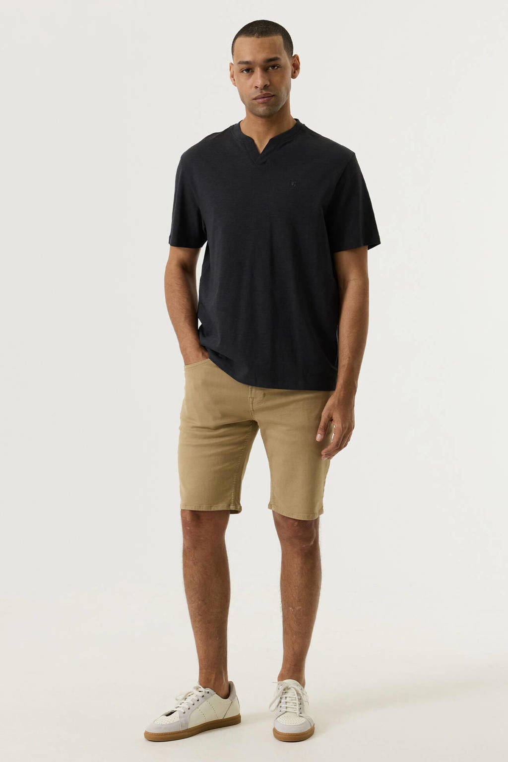 Garcia Russo 615 regular casual short camel