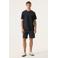 Garcia regular T-shirt met backprint donkerblauw