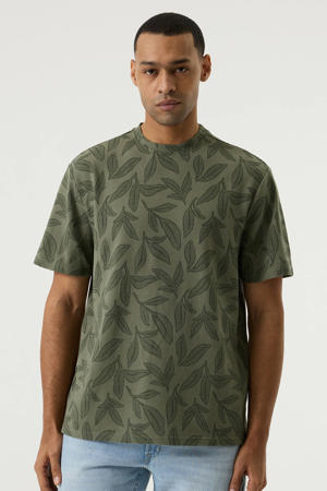 regular T-shirt groen