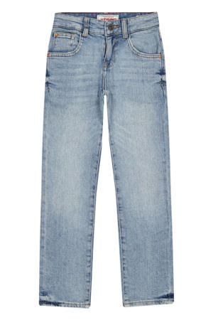 regular waist regular fit jeans light blue denim